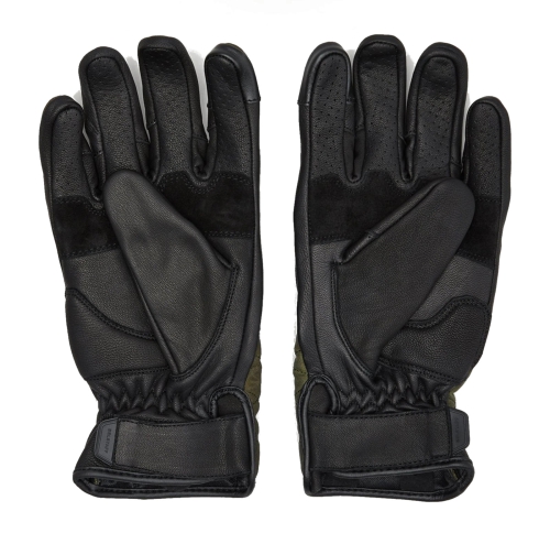 BELSTAFF HAMPSTEAD GLOVES GREEN